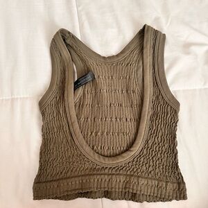 Urban Outfitters Razor Top Open Back XS